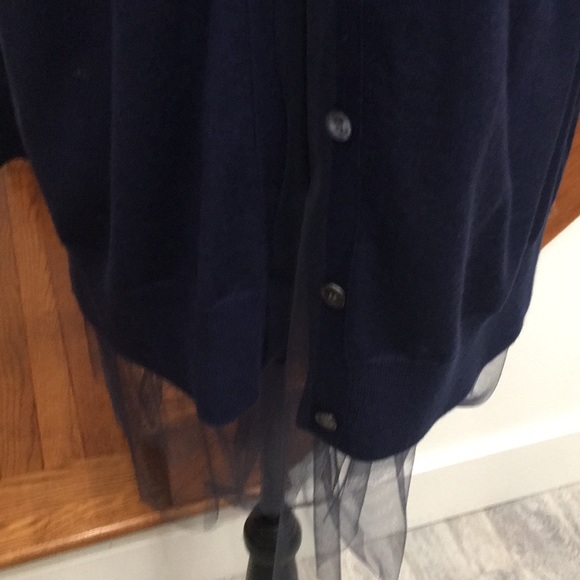 J. Crew Long Cardigan Buttoned Cardigan 100% Wool - Picture 4 of 9